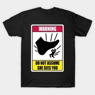 Do Not Assume She Sees You T-Shirt
